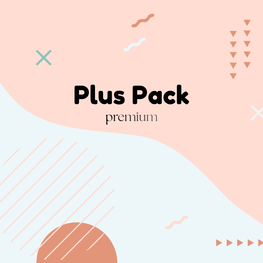 Plus Pack premium design bundle